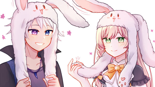 Art by @gin_Usagi (Gift from Momoleia)